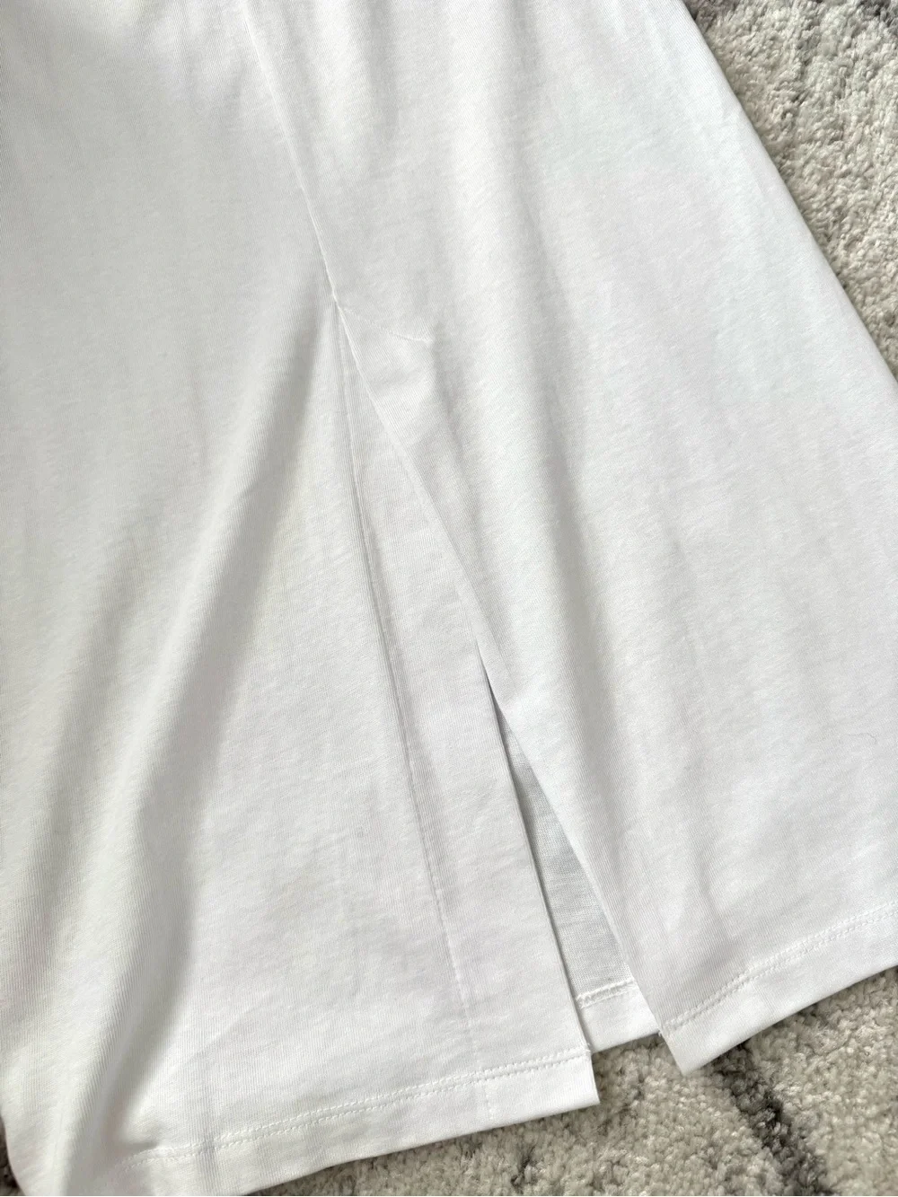 ZARA White Maxi Pencil Skirt - Classic Cotton Blend
